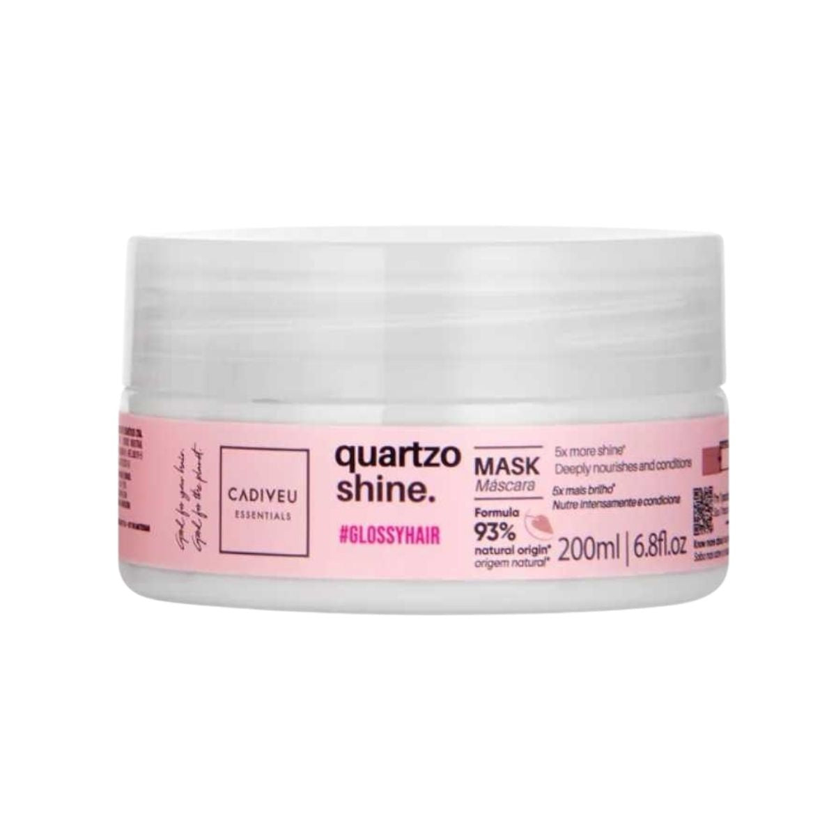 Máscara Cadiveu Boca Rosa Hair Quartzo Condicionante 200 ml