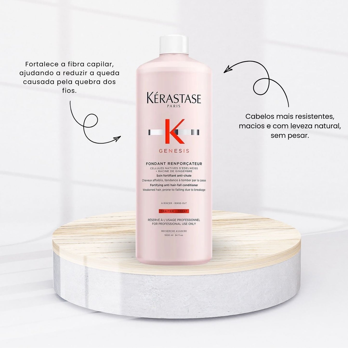 Condicionador Kérastase Genesis Fondant Renforcateur 1 Litro