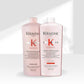 Kit Kérastase Genesis Hydra Fortifiant Shampoo 1 Litro + Condicionador Renforcateur 1 Litro