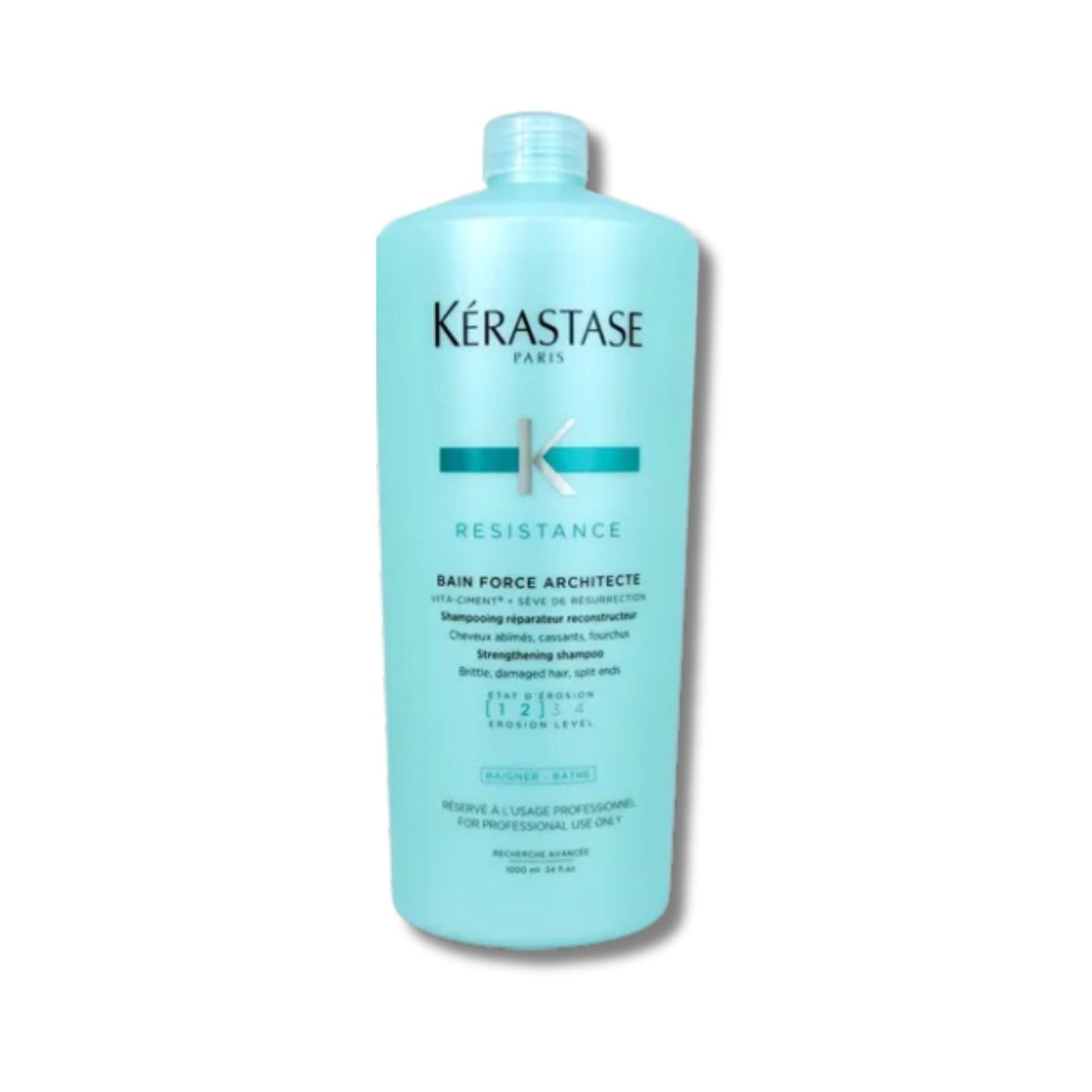 Shampoo Kérastase Résistance Bain Force Architecte 1 Litro