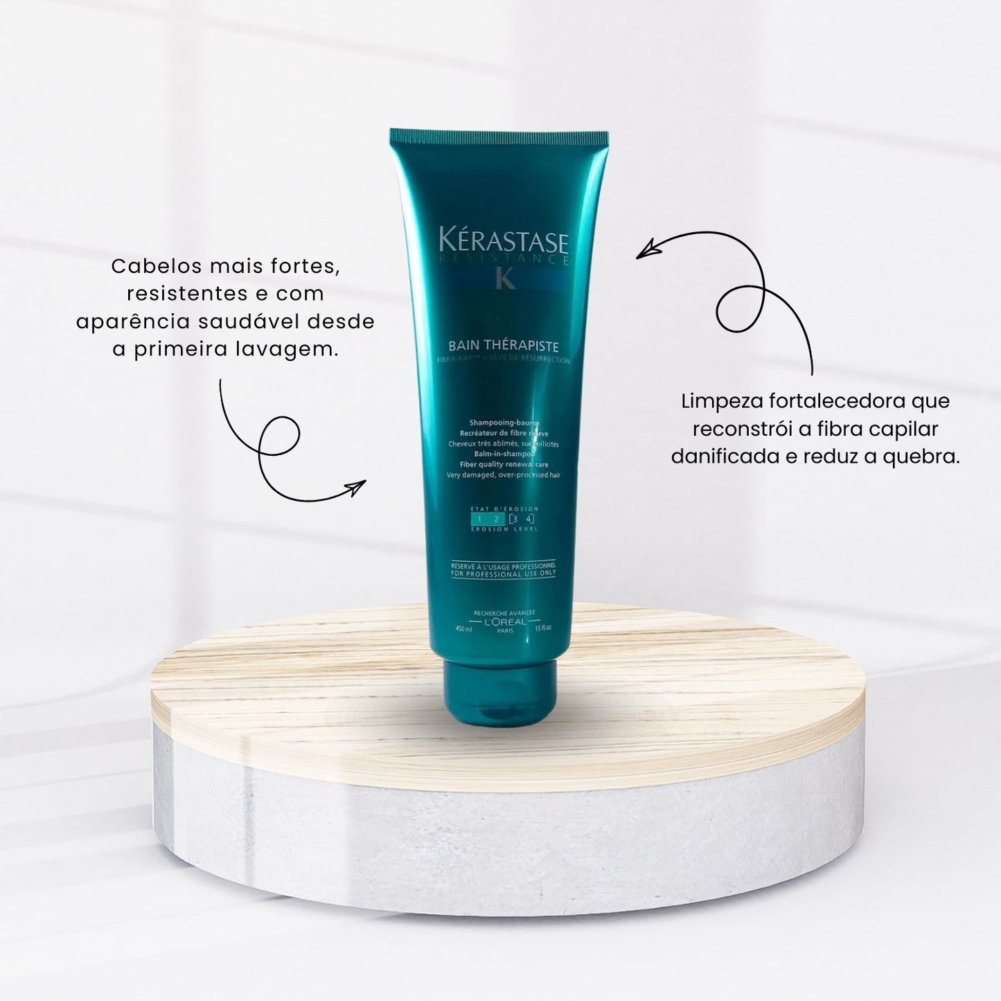 Shampoo Kérastase Résistance Bain Thérapiste 450 ml