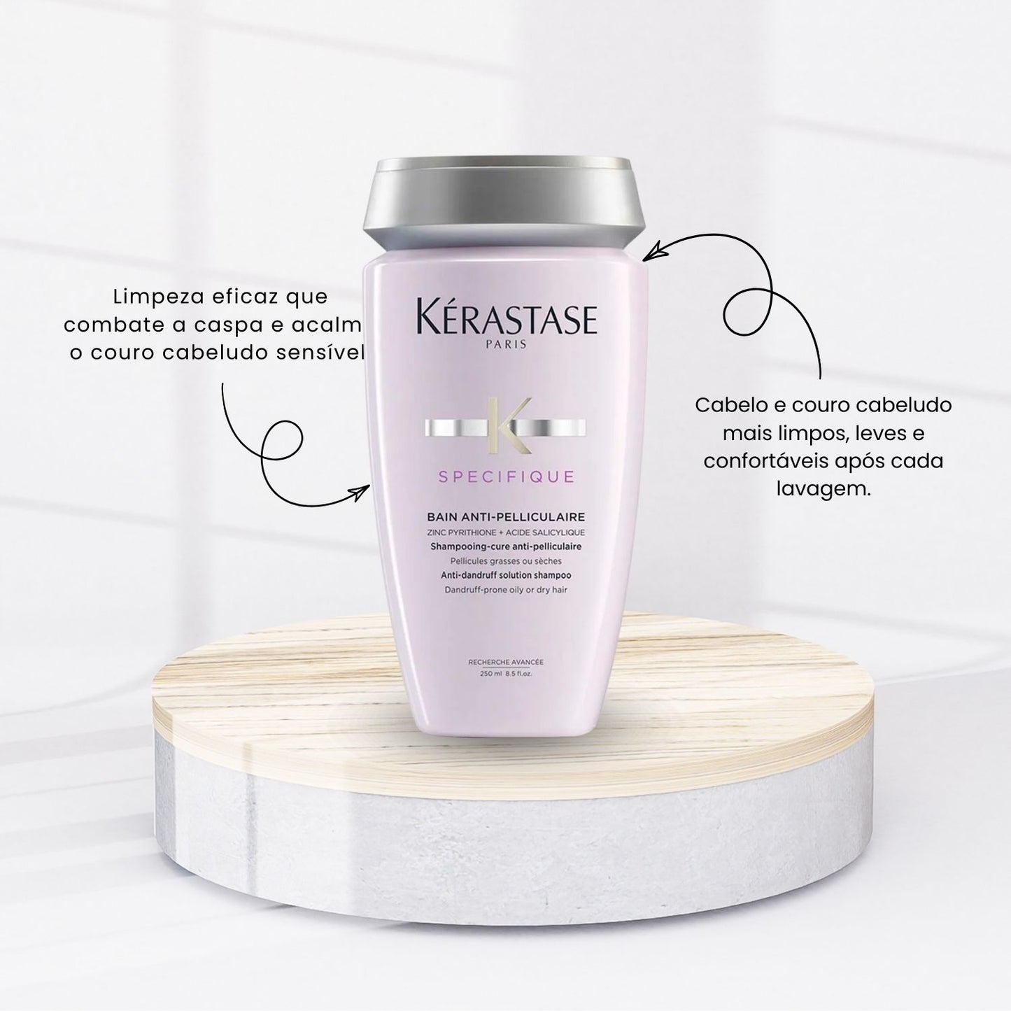 Shampoo Kérastase Spécifique Bain Antipelliculaire 250 ml