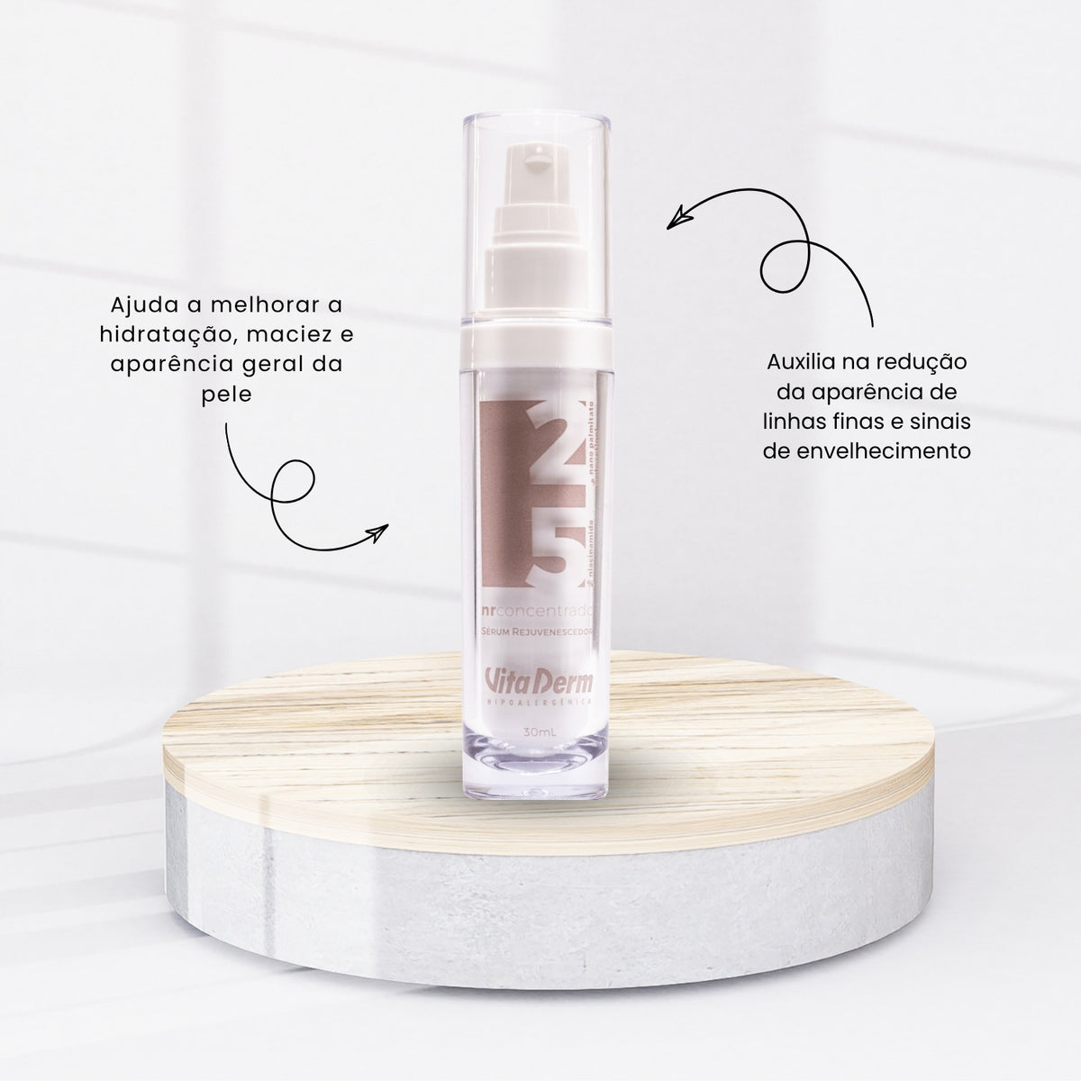 Vita Derm NR Concentrado Rejuvenescedor Sérum Facial 30 ml