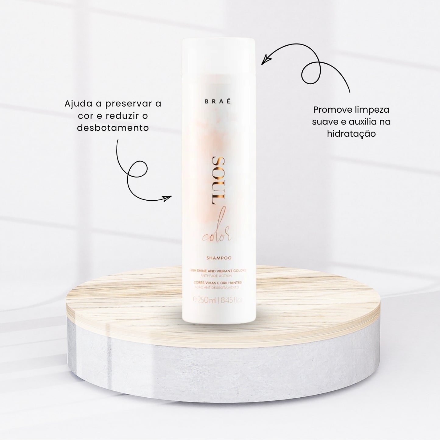 Shampoo Braé Soul Color 250 ml