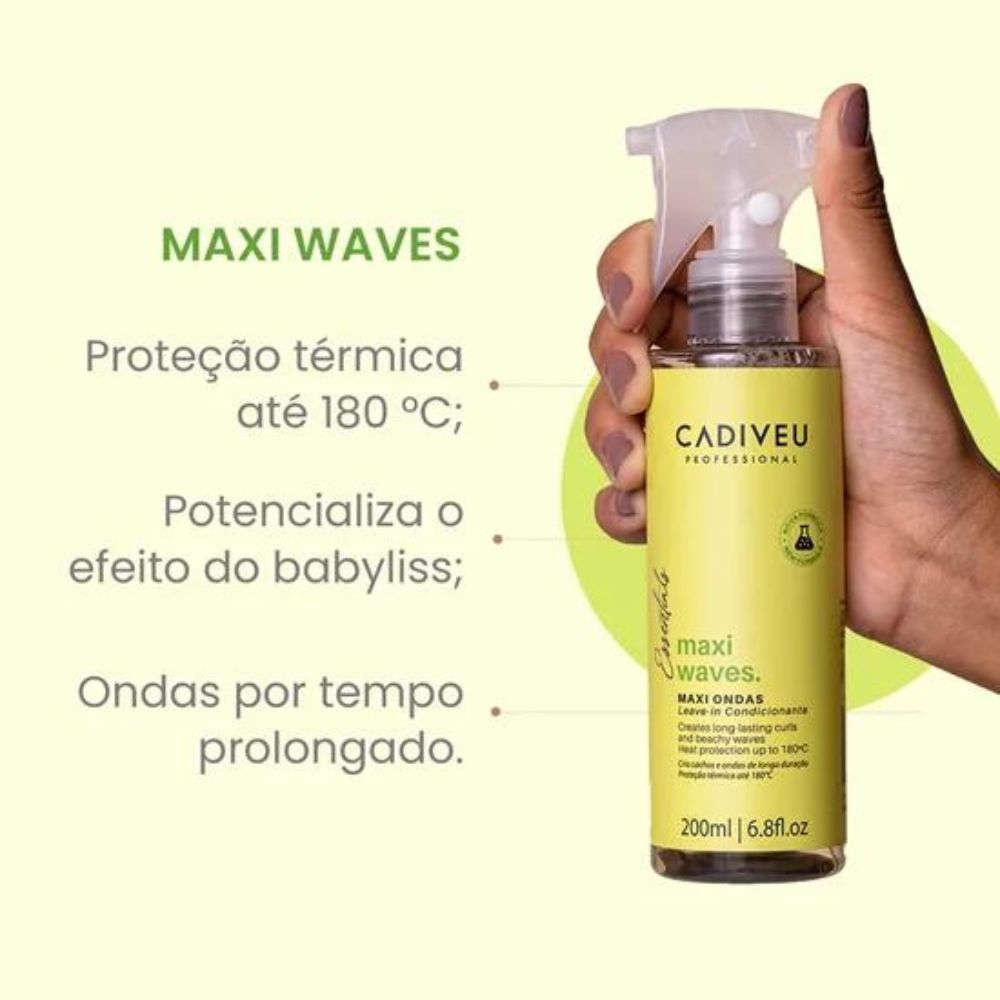 Leave-in Cadiveu Maxi Ondas Ativador de Cachos 200 ml