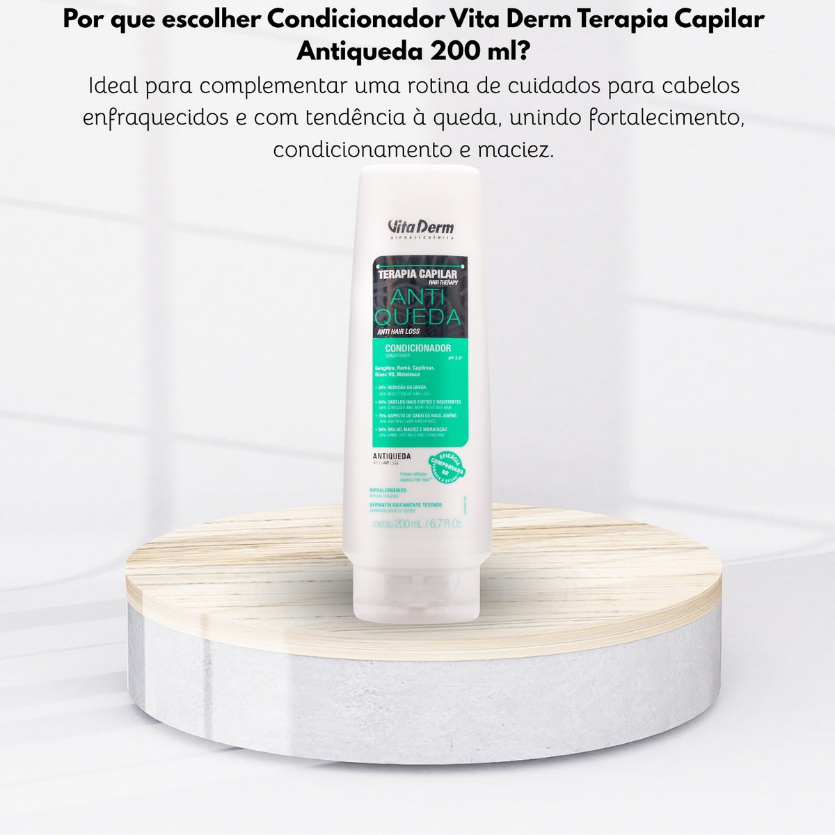 Condicionador Vita Derm Terapia Capilar Antiqueda 200 ml