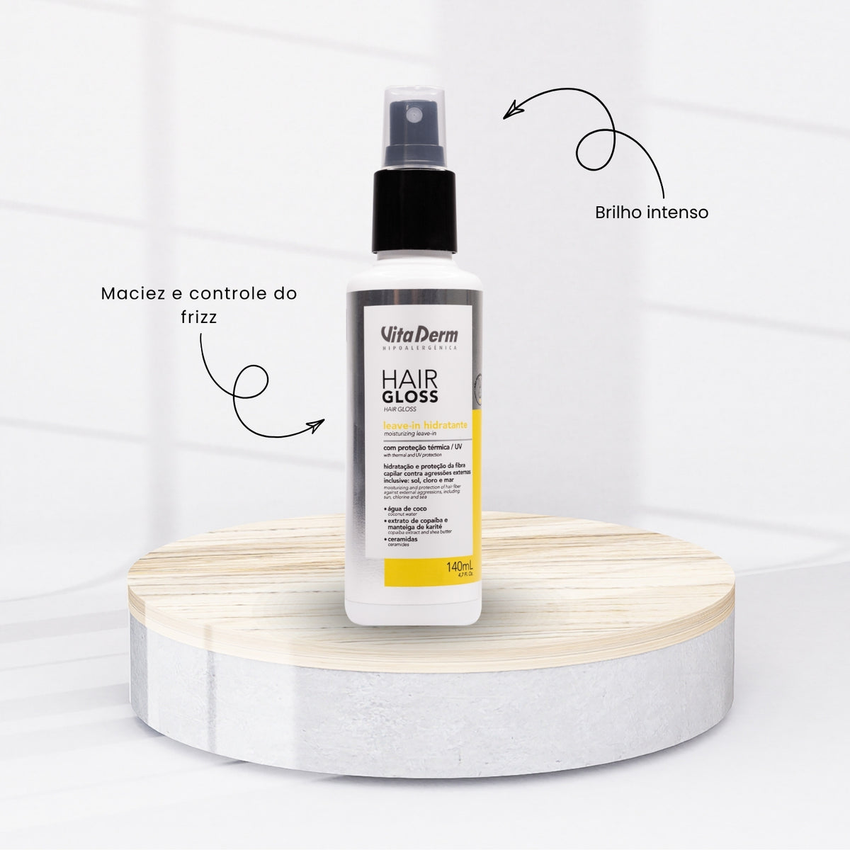 Leave-in Vita Derm Hair Gloss 140 ml