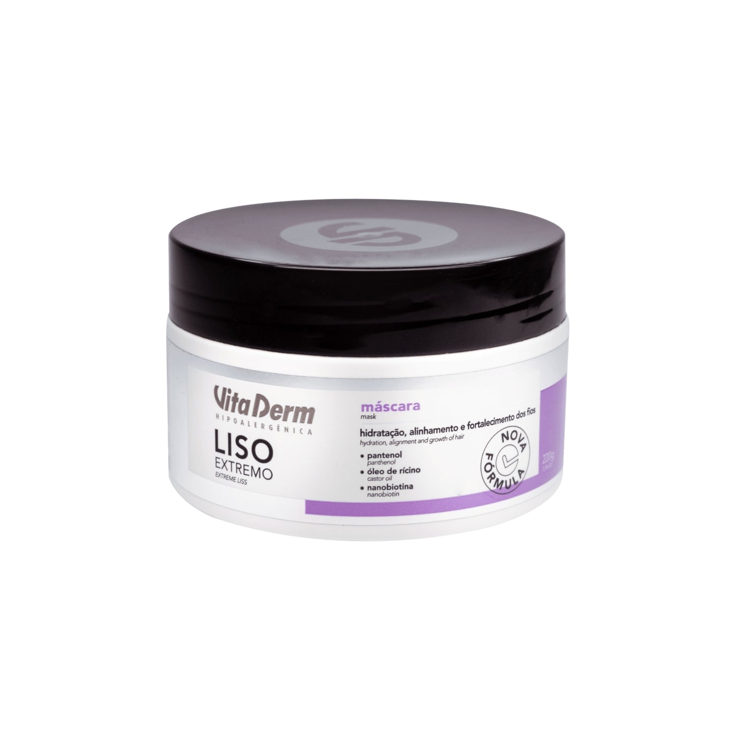 Máscara Vita Derm Liso Extremo 220 g