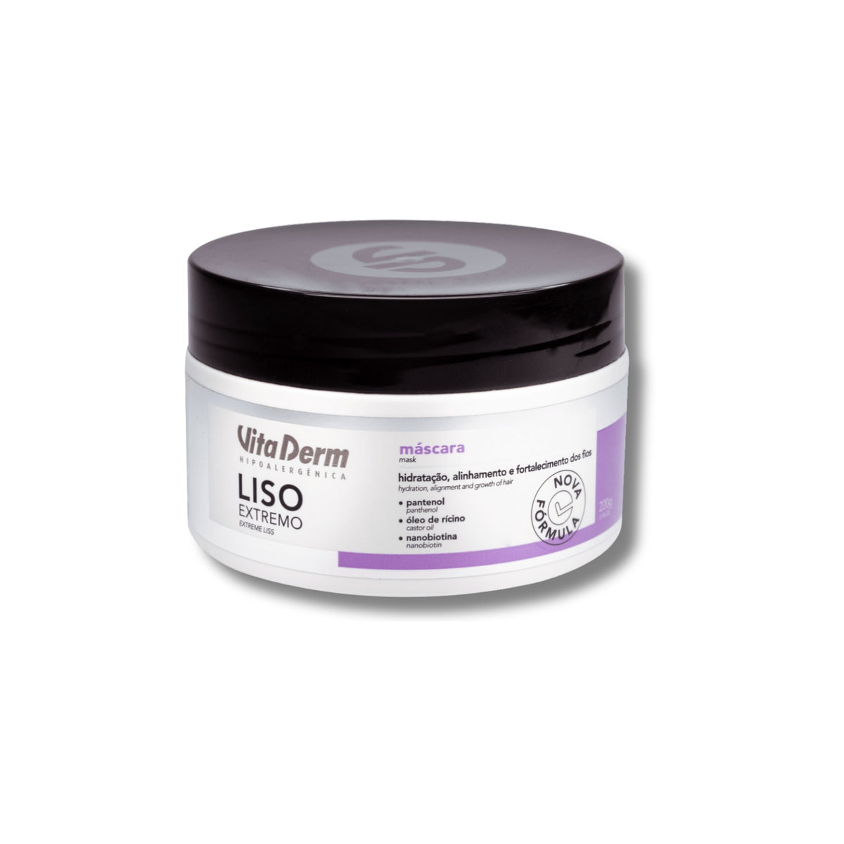 Máscara Vita Derm Liso Extremo 220 g