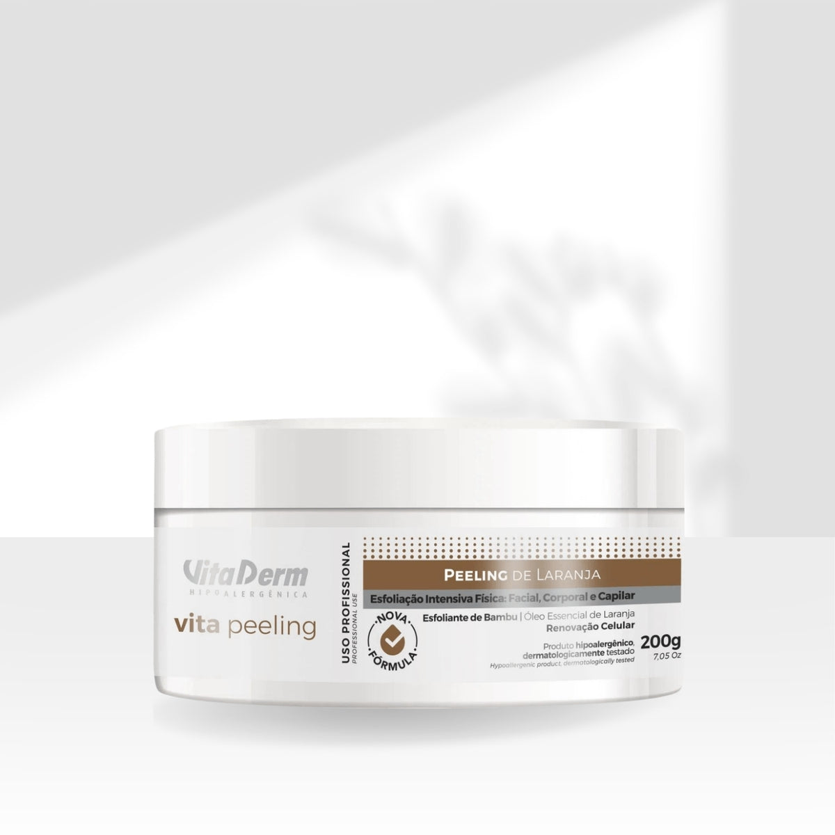 Esfoliante Vita Derm Vita Peeling Laranja Multifuncional Creme 200 g