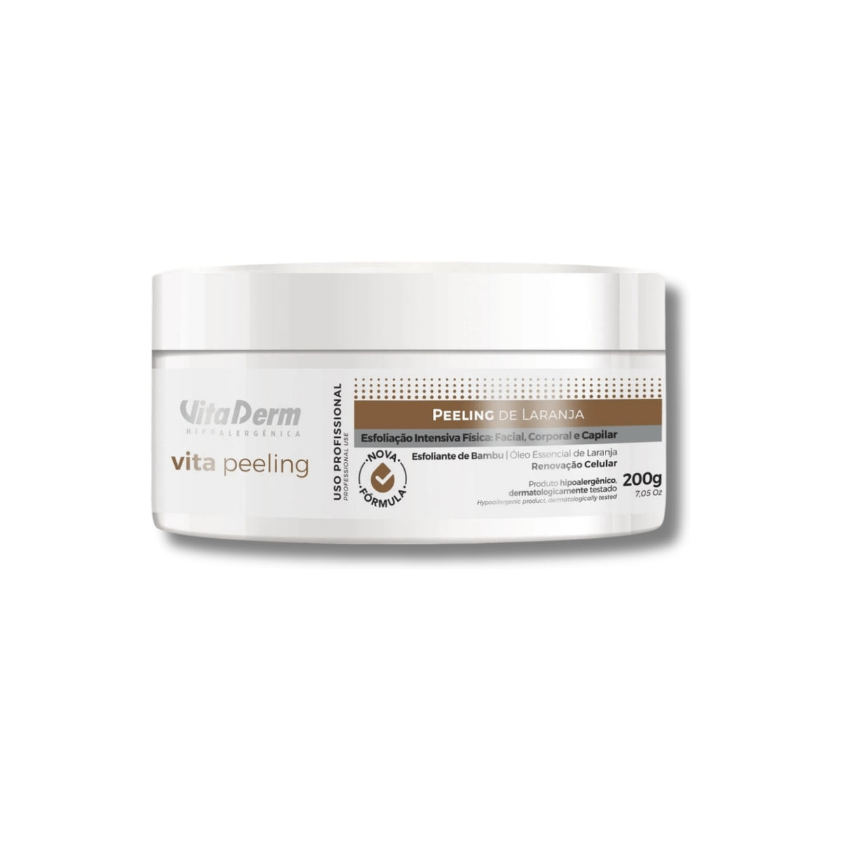 Esfoliante Vita Derm Vita Peeling Laranja Multifuncional Creme 200 g