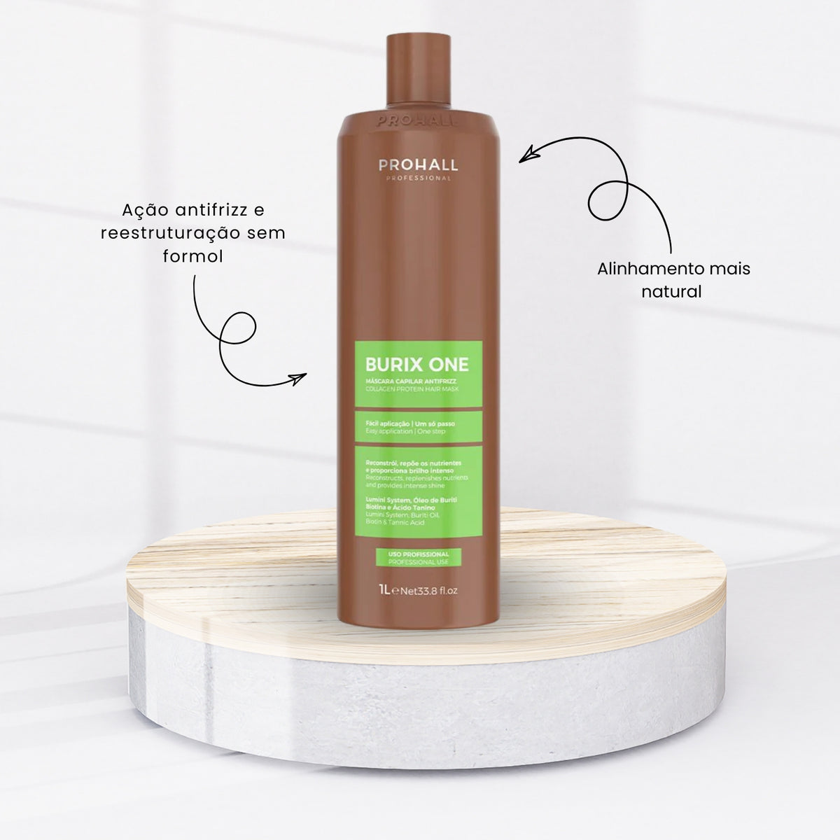 Kit Prohall Burix One Vegana + Select Blond 2 x 1 Litro