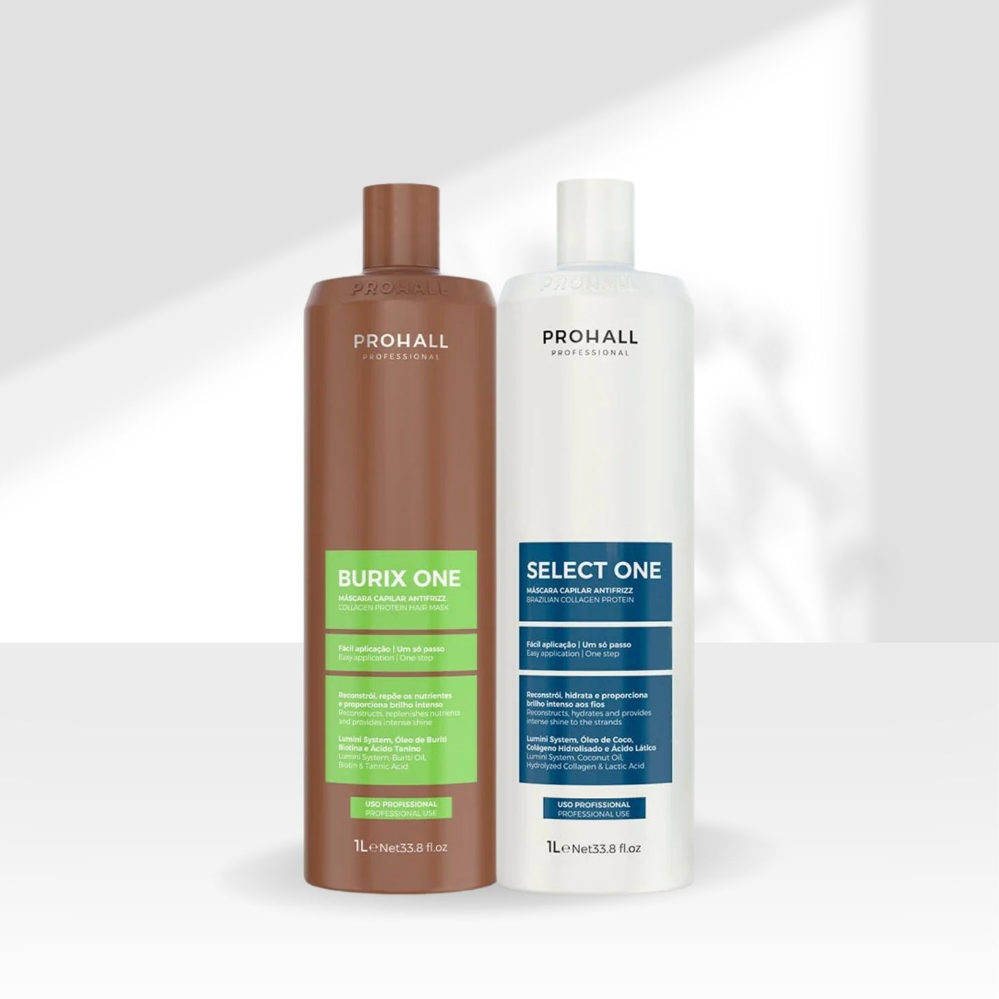 Kit Prohall Select One + Burix One Vegana 2 x 1 Litro