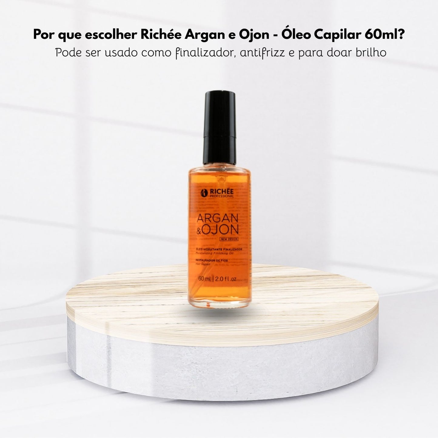 Oleo Capilar Richée Argan e Ojon 60 ml