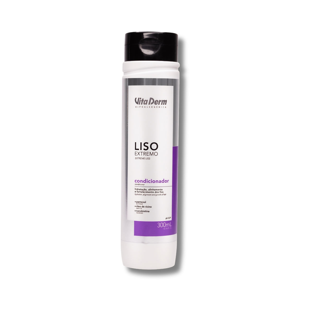 Condicionador Vita Derm Liso Extremo 300 ml