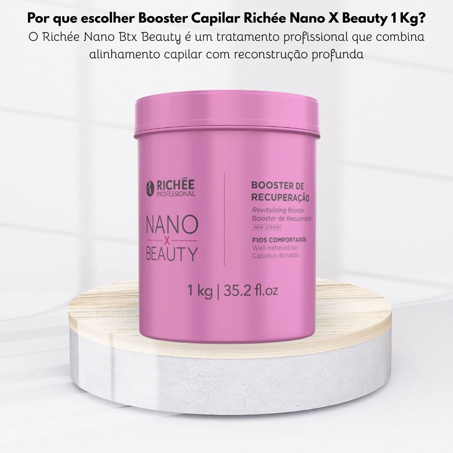 Botox Capilar Capilar Richée Nano Btx Repair Máscara 1 Kg