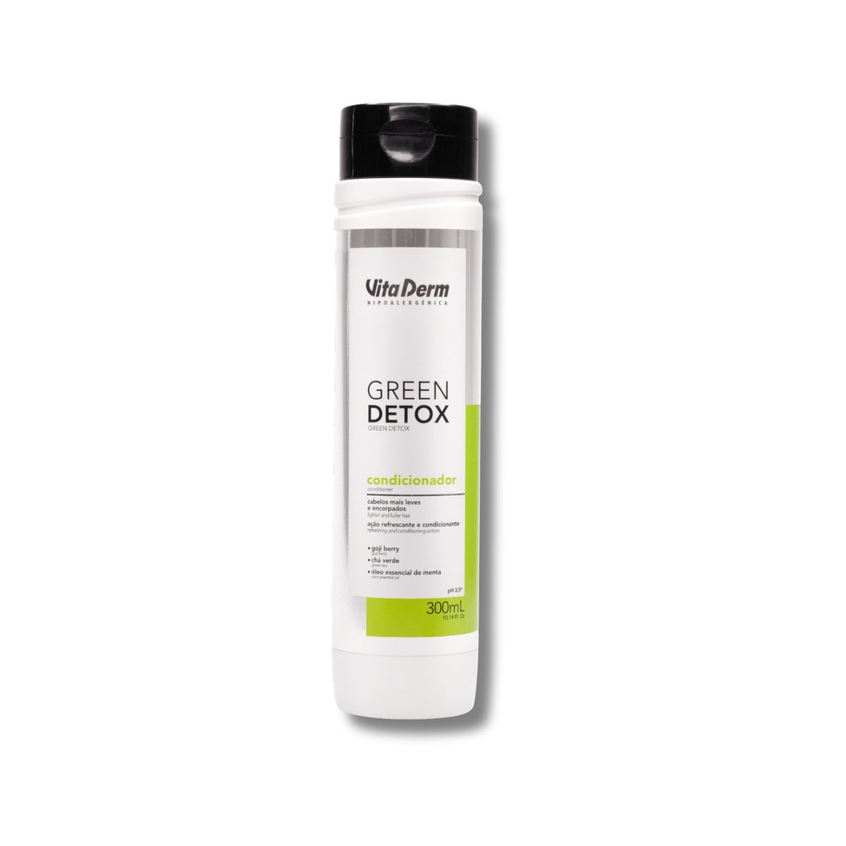 Condicionador Vita Derm Green Detox Cabelos Oleosos 300 ml