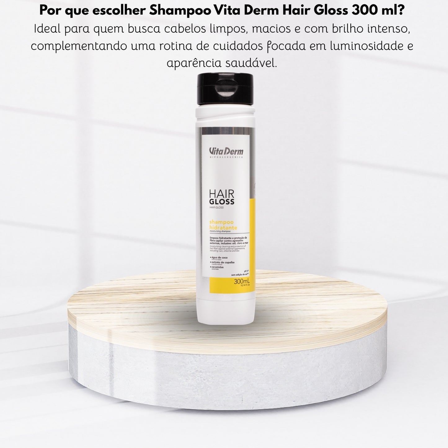 Shampoo Vita Derm Hair Gloss 300 ml