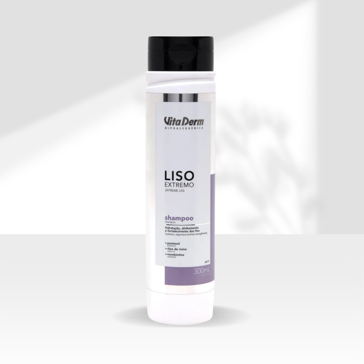 Shampoo Vita Derm Liso Extremo 300 ml