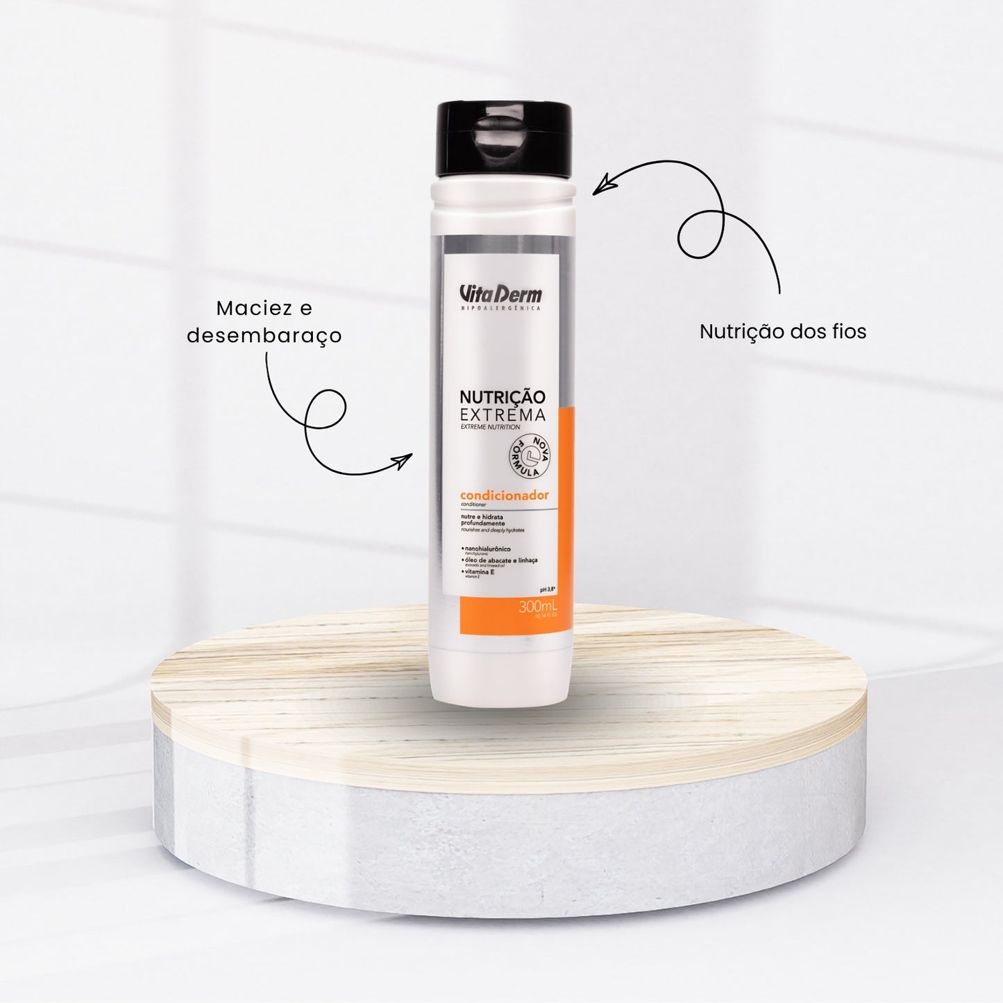 Condicionador Vita Derm Nutrição Extrema 300 ml