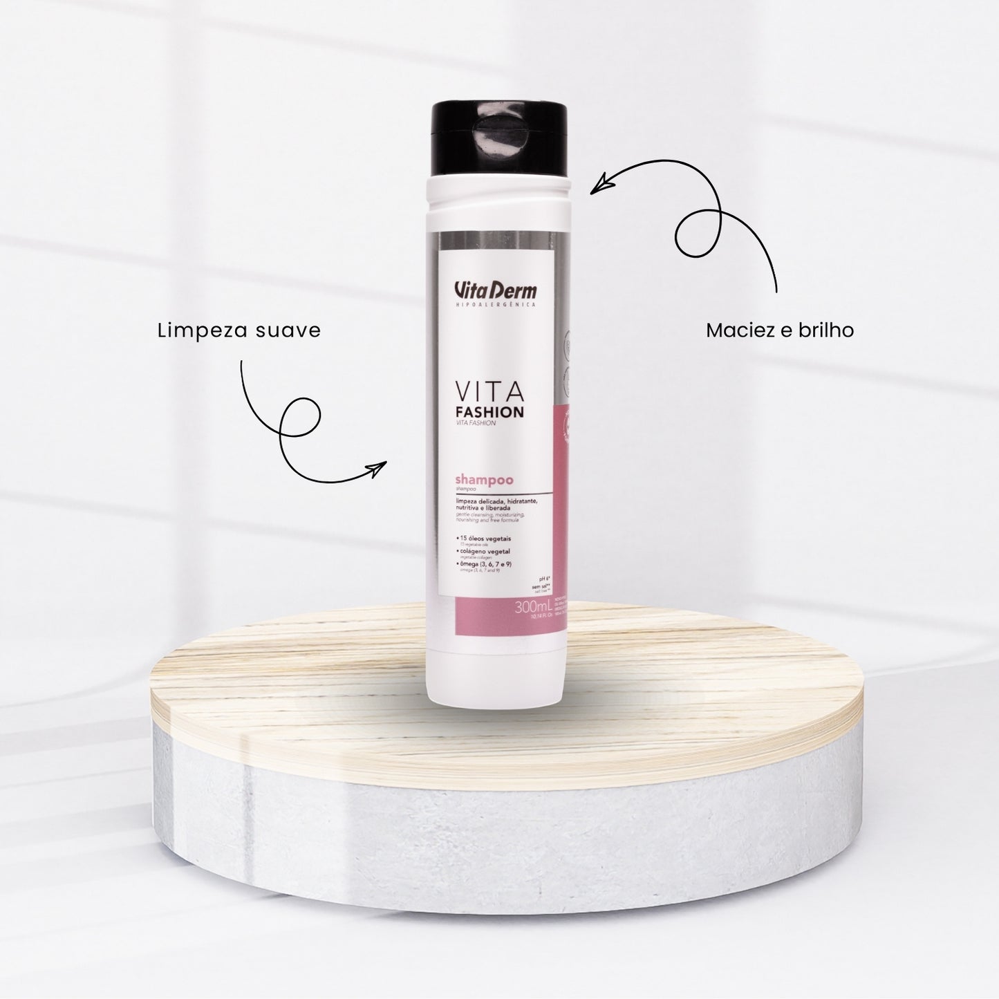 Shampoo Vita Derm Vita Fashion 300 ml