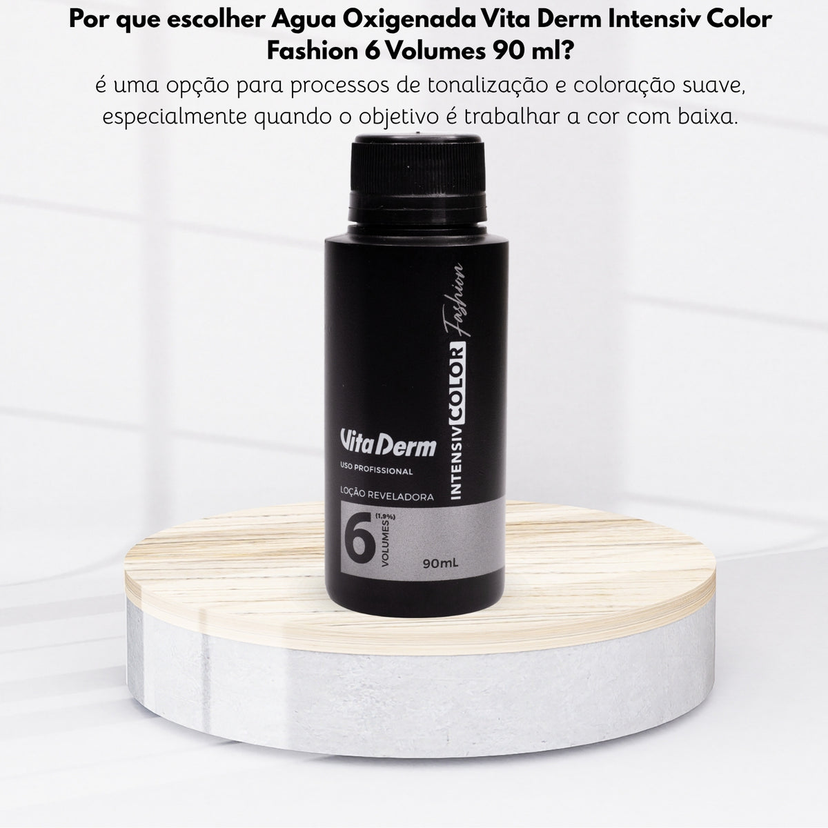 Agua Oxigenada Vita Derm Intensiv Color Fashion 6 Volumes 90 ml