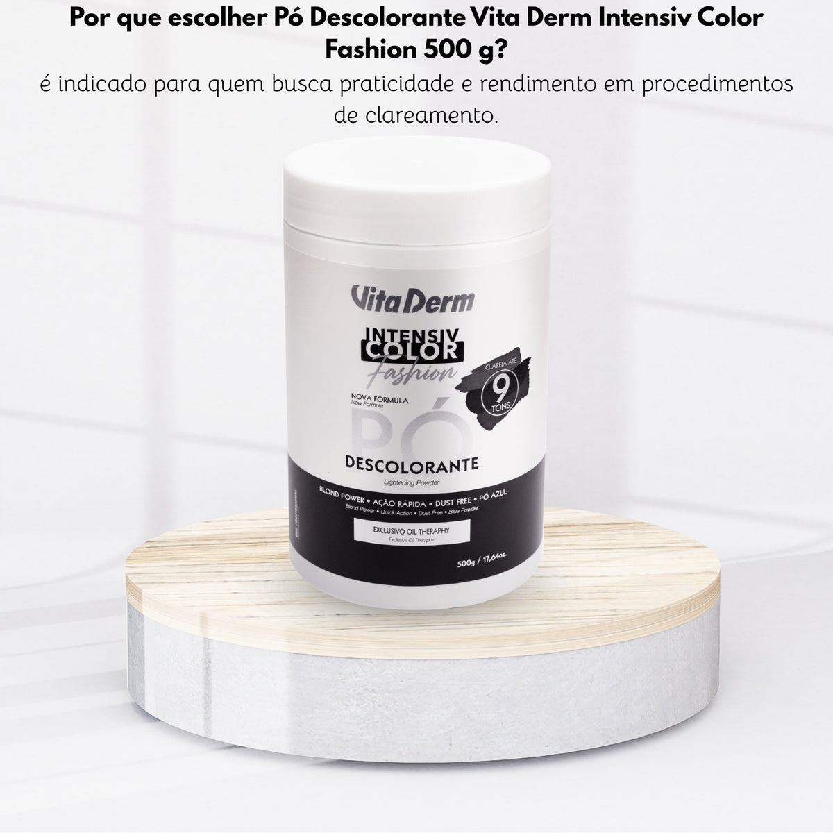 Pó Descolorante Vita Derm Intensiv Color Fashion 500 g