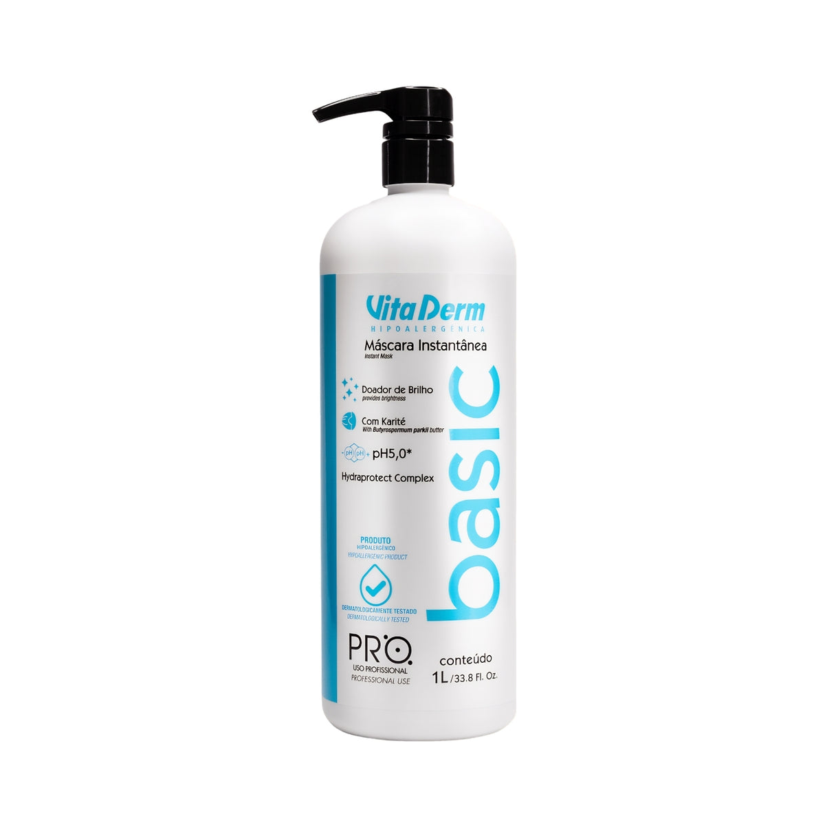 Máscara Vita Derm Basic PRO Instantânea 1 Litro