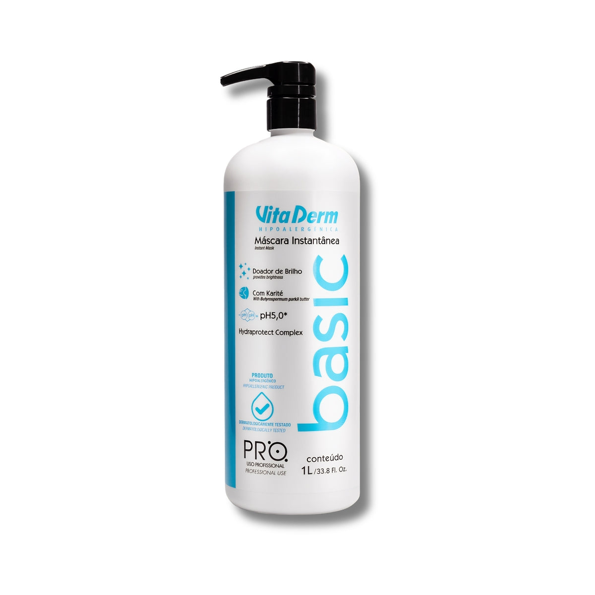 Máscara Vita Derm Basic PRO Instantânea 1 Litro