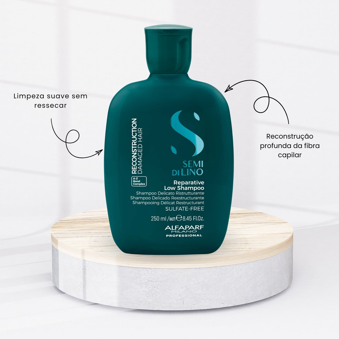 Shampoo Alfaparf Semi Di Lino Reconstruction Reparative 250 ml