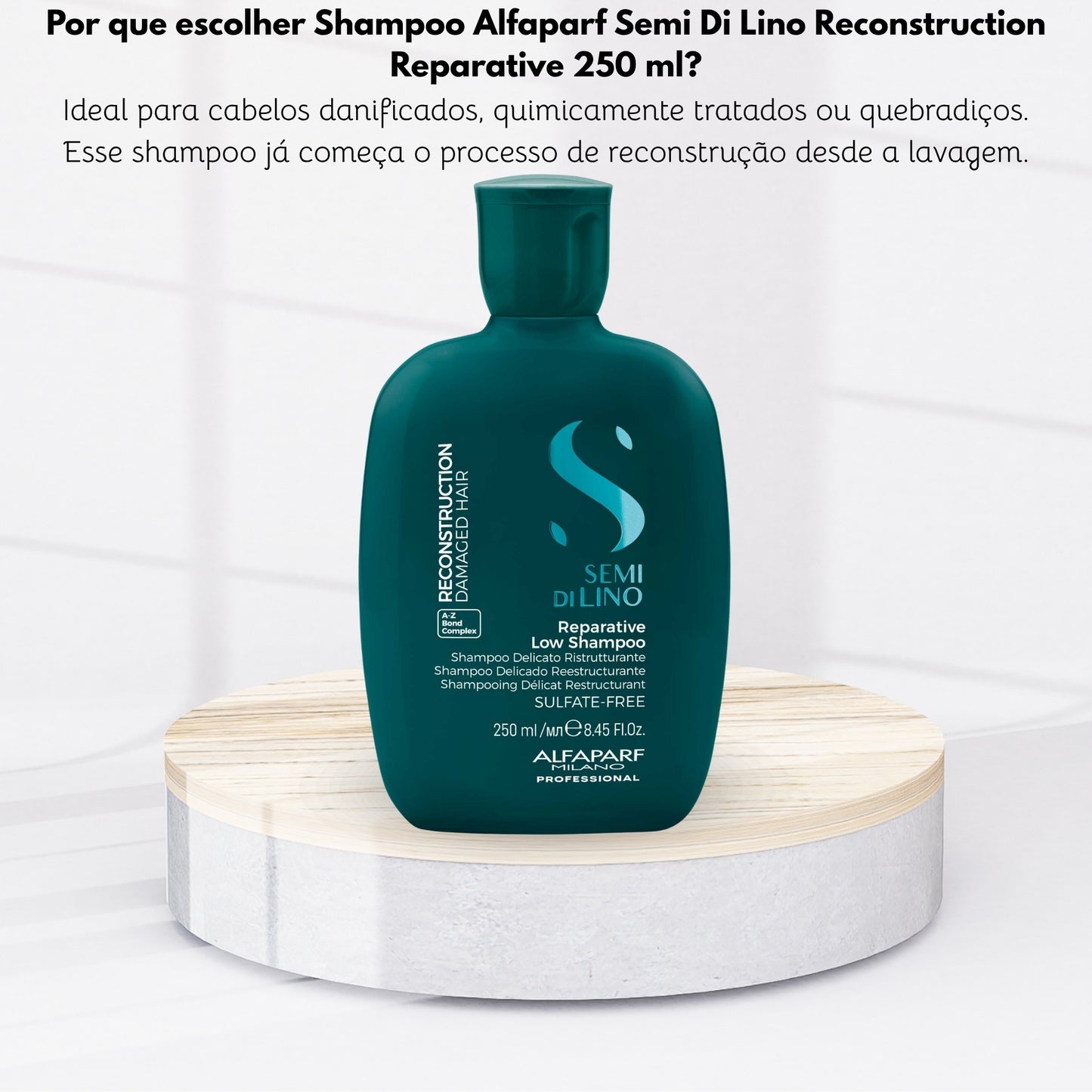 Shampoo Alfaparf Semi Di Lino Reconstruction Reparative 250 ml