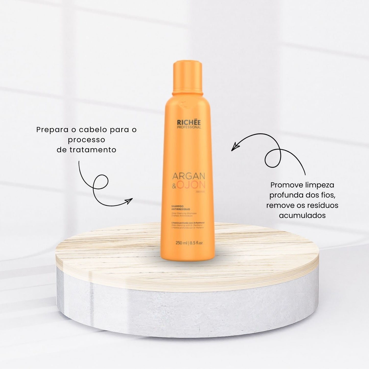 Progressiva Richée Argan e Ojon (3x250 ml)