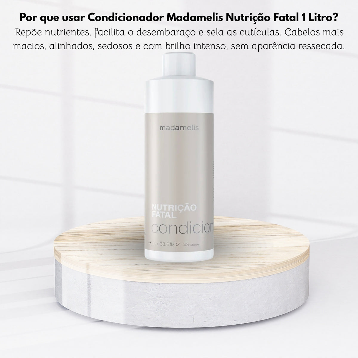Condicionador Madamelis Nutrição Fatal 1 Litro