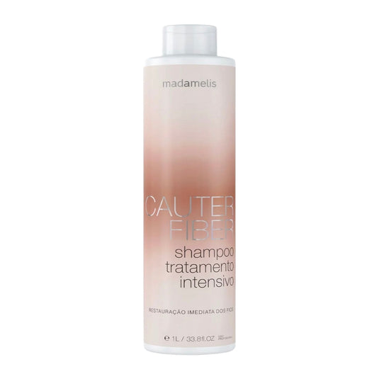 Shampoo Antirresíduo Madamelis Cauter Fiber Tratamento Intensivo 1 Litro