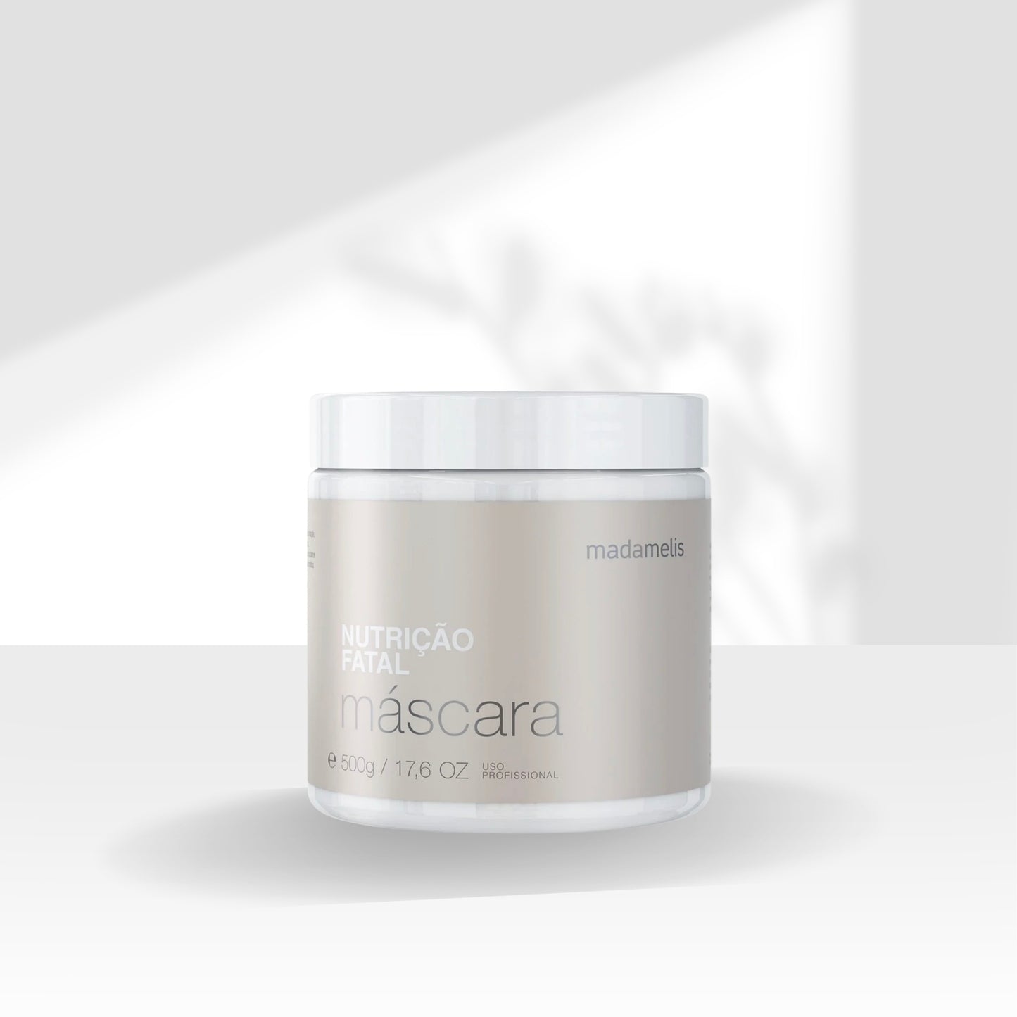 Máscara Madamelis Máscara de Nutrição Fatal Brilho & Anti-Frizz 500 g