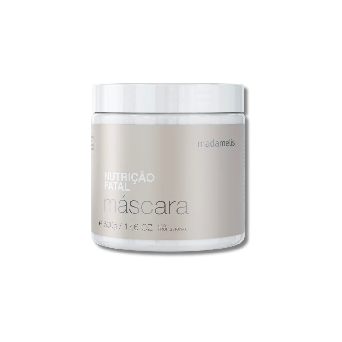 Máscara Madamelis Máscara de Nutrição Fatal Brilho & Anti-Frizz 500 g