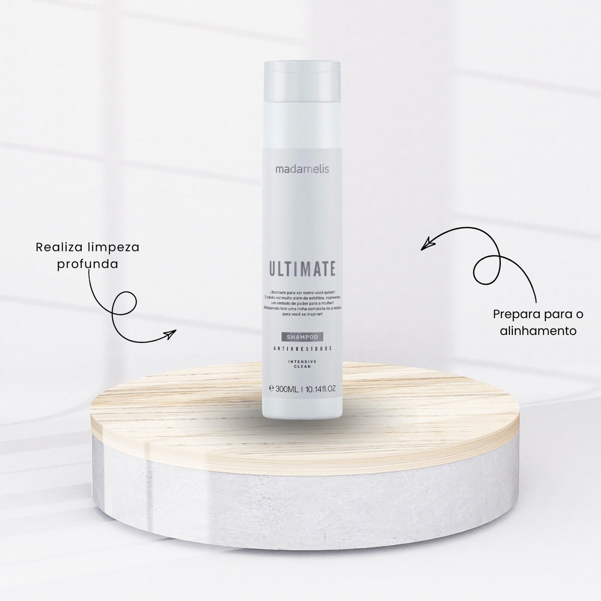 Shampoo Antirresíduo Madamelis Ultimate 300 ml