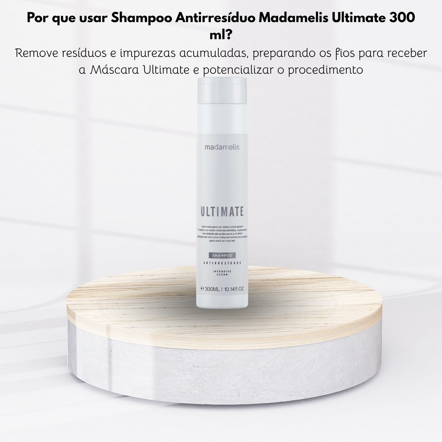Shampoo Antirresíduo Madamelis Ultimate 300 ml