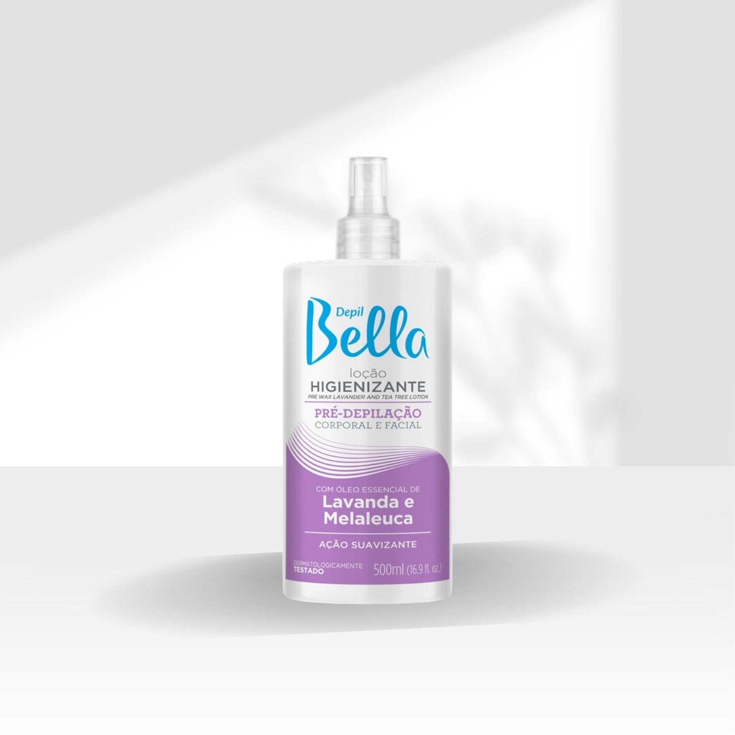 Depil Bella Loção Higienizante Lavanda e Melaleuca 500 ml