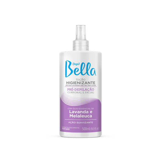 Depil Bella Loção Higienizante Lavanda e Melaleuca 500 ml