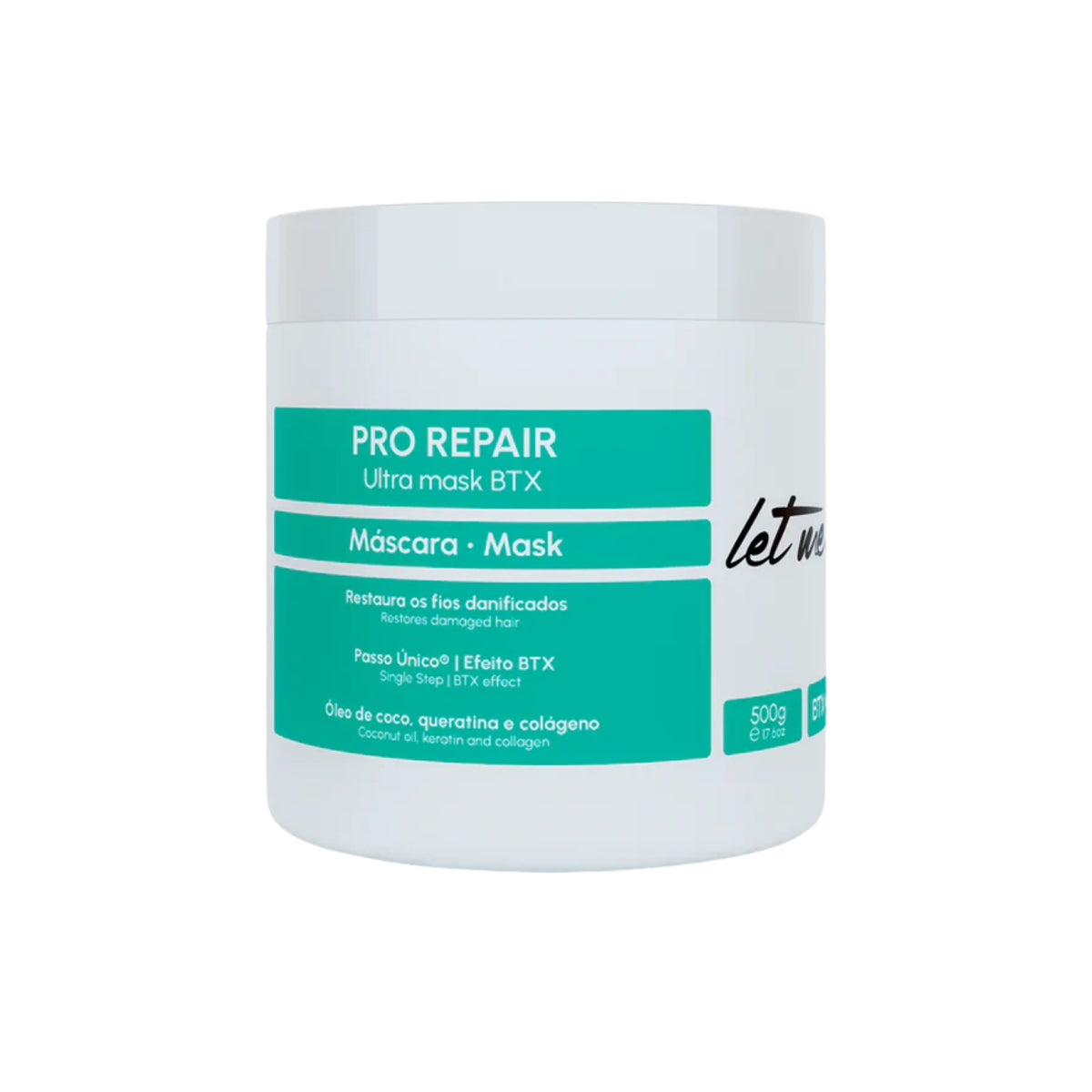 Botox Capilar Capilar Let Me Be Pro Repair Ultra Mask Realinhamento Capilar 500 g