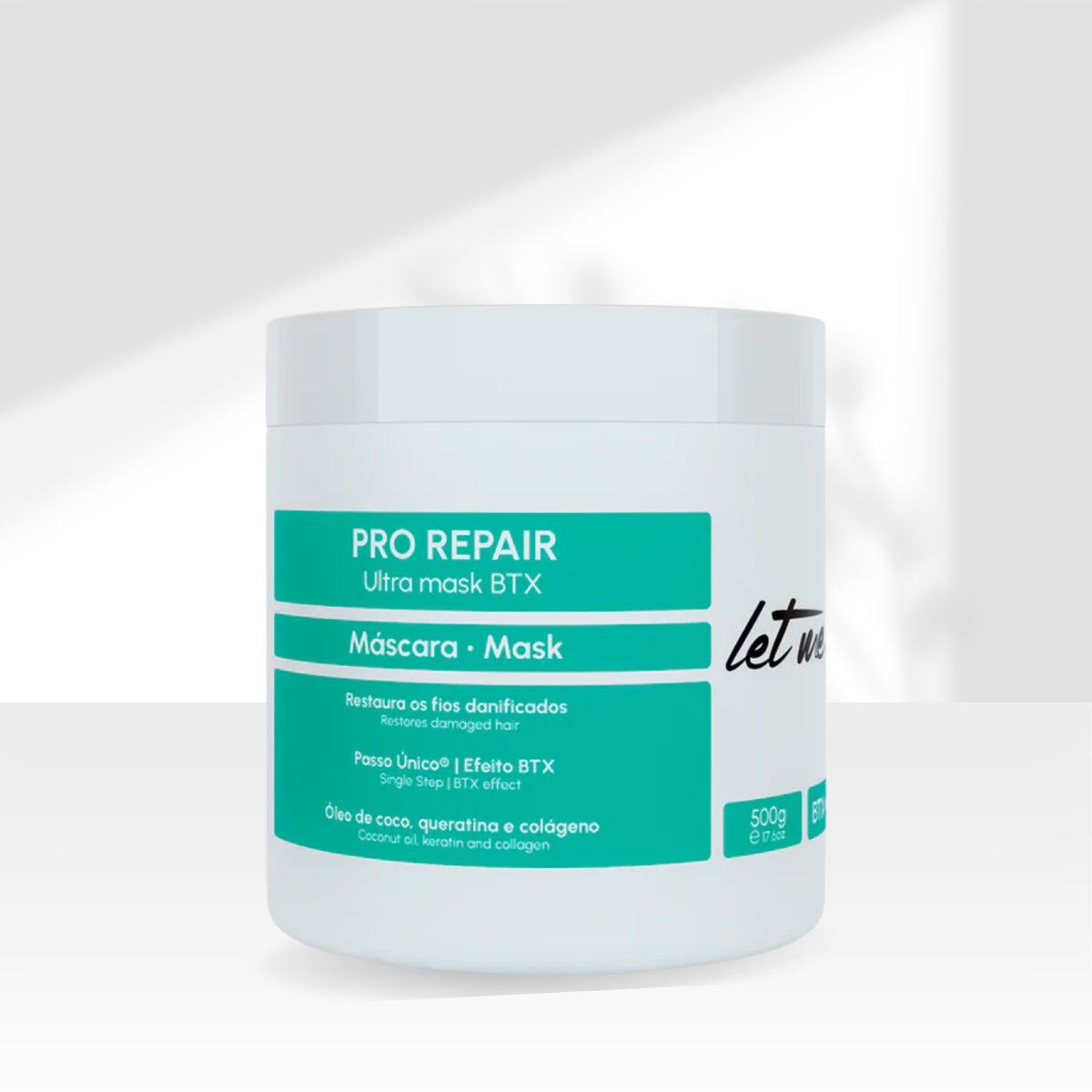 Botox Capilar Capilar Let Me Be Pro Repair Ultra Mask Realinhamento Capilar 500 g