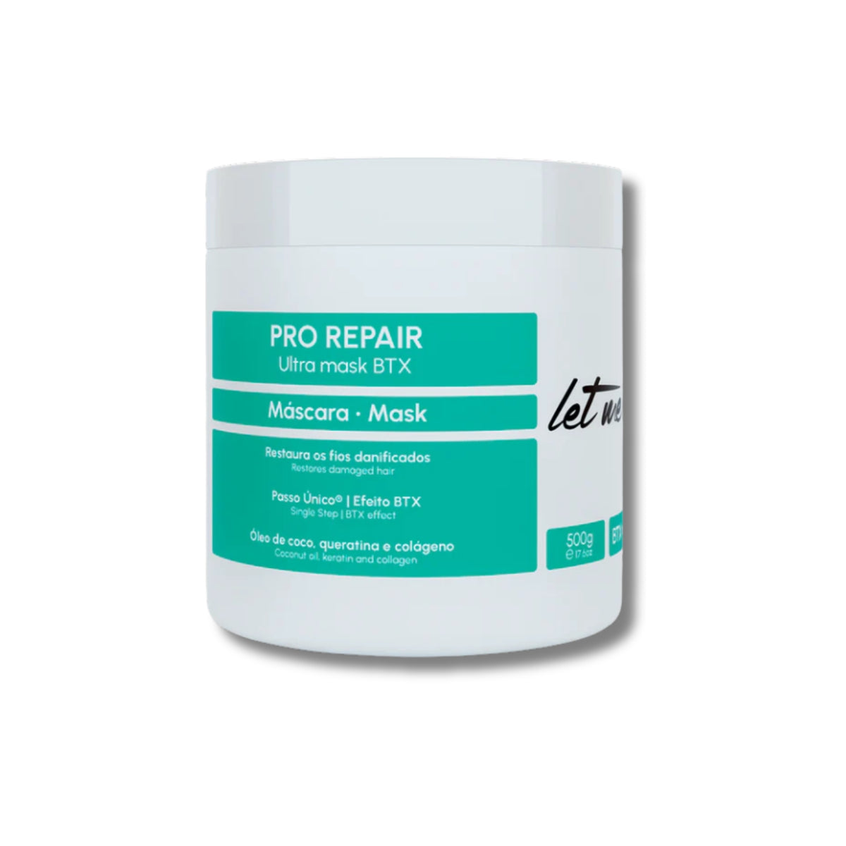 Botox Capilar Capilar Let Me Be Pro Repair Ultra Mask Realinhamento Capilar 500 g