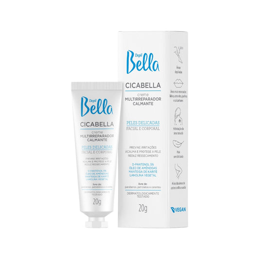 Depil Bella Creme Multirreparador Calmante Cicabella 20 g