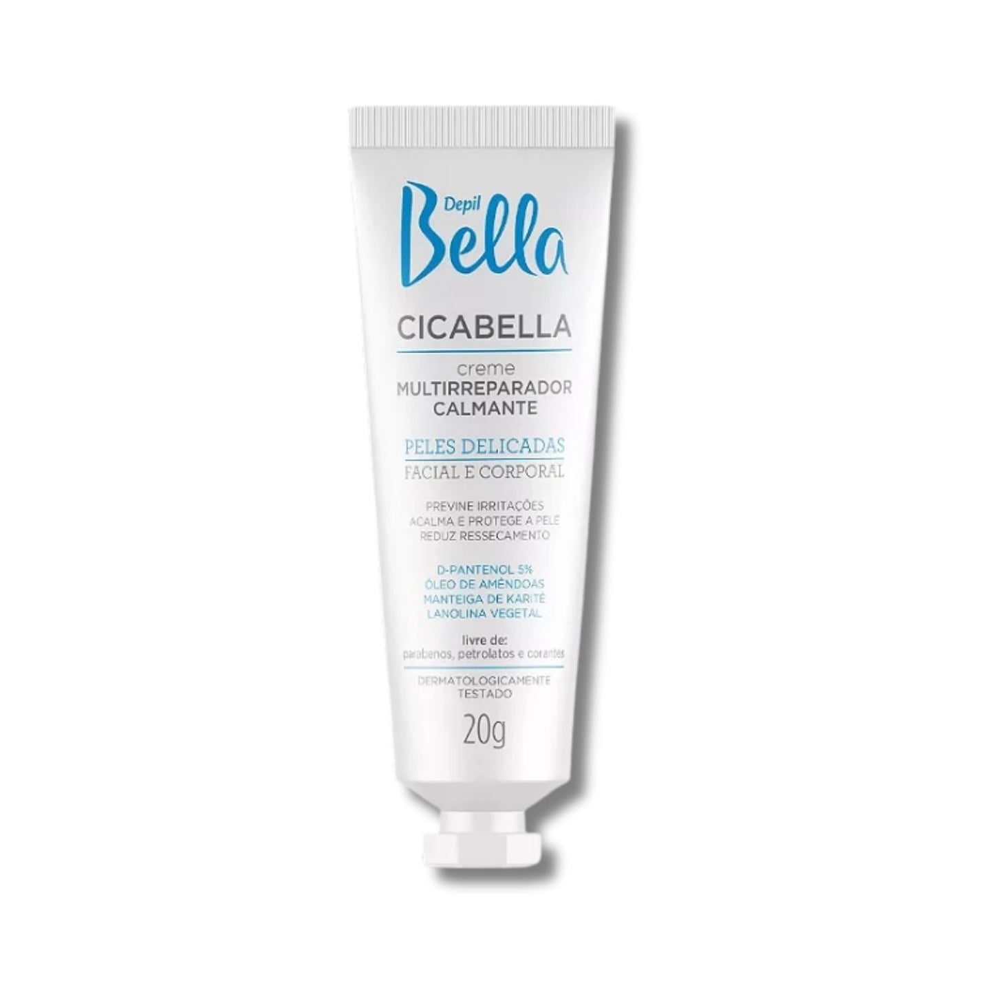 Depil Bella Creme Multirreparador Calmante Cicabella 20 g