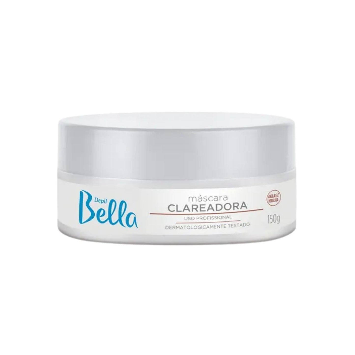 Depil Bella Máscara Clareadora com Argila e Rosa Mosqueta 150 g