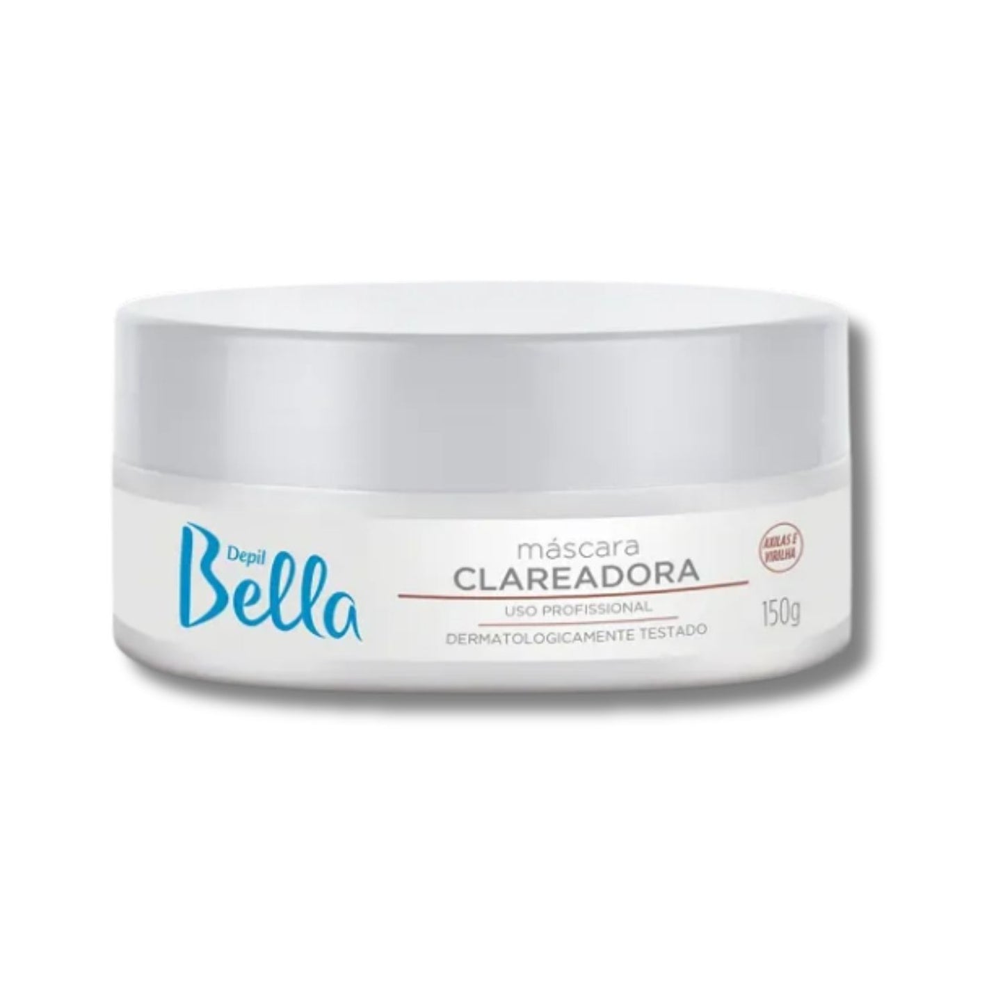 Depil Bella Máscara Clareadora com Argila e Rosa Mosqueta 150 g