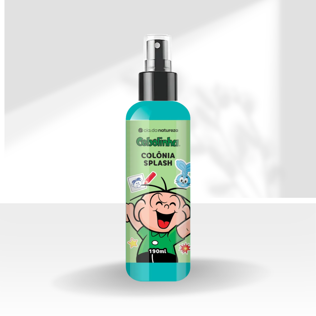 Cia da Natureza Cebolinha Kids Colonia Splash 190ml
