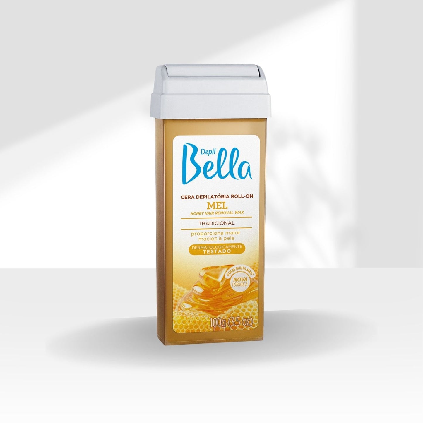 Cera Depilatória Depil Bella Roll-On Mel 100 g