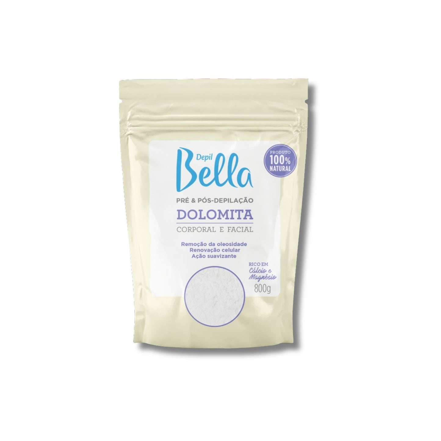 Depil Bella Pré e Pós Depilação Dolomite 800 g